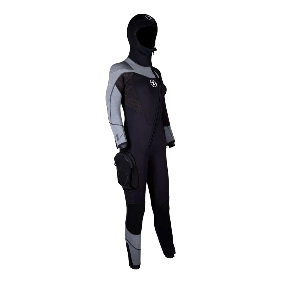 AQUALUNG DYNAFLEX 7mm Zip Avant Combinaison De Plongée Femme 4 AQUALUNG DYNAFLEX 7mm Zip Avant Combinaison De Plongée Femme – Image 4