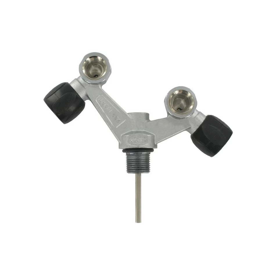 AQUALUNG ROBINETTERIE TAG Double Sortie Pour Bouteille De Plongée 300 B 1 AQUALUNG ROBINETTERIE TAG Double Sortie Pour Bouteille De Plongée 300 B