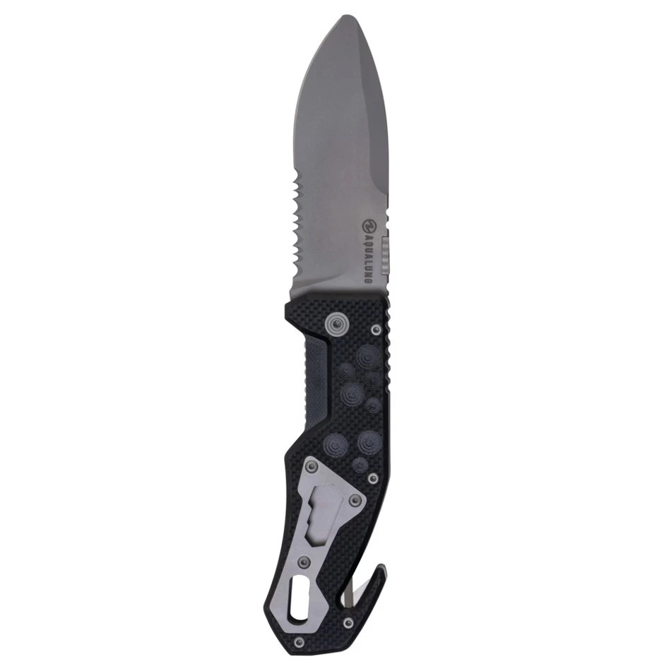 AQUALUNG TACTICAL RESCUE KNIFE Couteau Pliable De Plongée Sous Marine 2 AQUALUNG TACTICAL RESCUE KNIFE Couteau Pliable De Plongée Sous Marine – Image 2