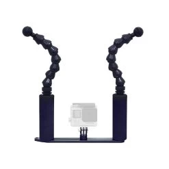 BIGBLUE FLEXIARM GP TRAY Platine Double Avec Bras Flexible