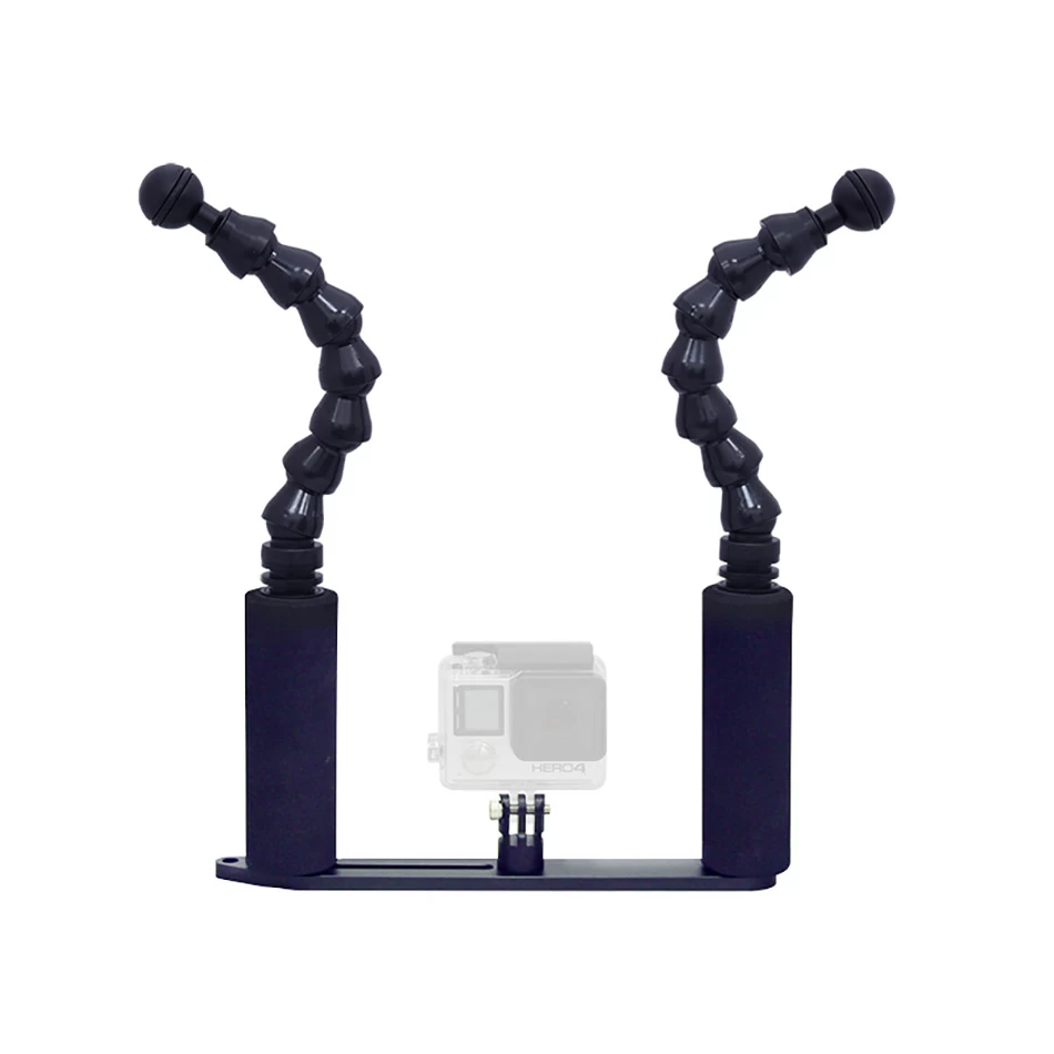 BIGBLUE FLEXIARM GP TRAY Platine Double Avec Bras Flexible 1 BIGBLUE FLEXIARM GP TRAY Platine Double Avec Bras Flexible