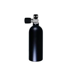 BTS Bouteille Luxfer ALU Noir 230B 1.5L Simple Sortie