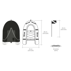 SEAC BRIDGE Planche De Pêche Sous-marine Gonflable -Arimair SEAC BRIDGE planche de peche saous marine 2