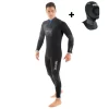 SEAC SPACE Combinaison De Plongée Sous Marine Homme 7 Mm Avec Cagoule Tekno
