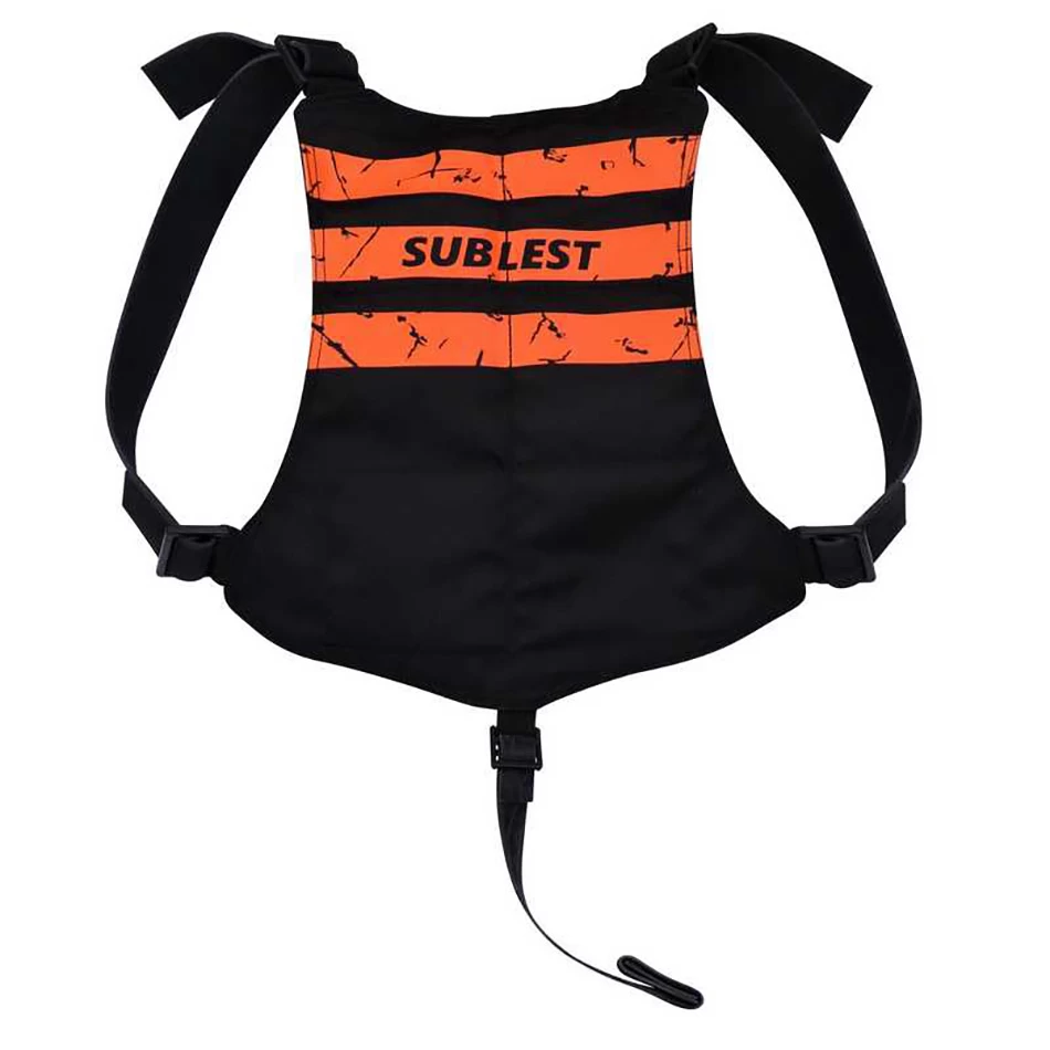 SUBLEST Baudrier Dorsal QUICKSAFE Simple Bretelles Avec 6 Poches Vides 1 SUBLEST Baudrier Dorsal QUICKSAFE Simple Bretelles Avec 6 Poches Vides