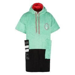 WAVE HAWAII PONCHO BAMBOO DOS En Coton Bio Et Fibre De Bamboo