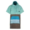 WAVE HAWAII PONCHO BAMBOO TRES En Coton Bio Et Fibre De Bamboo