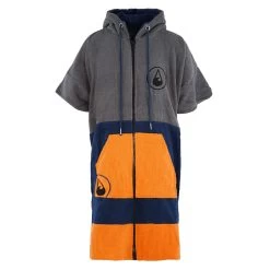 WAVE HAWAII PONCHO COTTON ZIP SHANY En Coton Bio